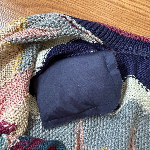 Peruvian Connection Vintage Button Up Cardigan Size Medium - Picture 8 of 9